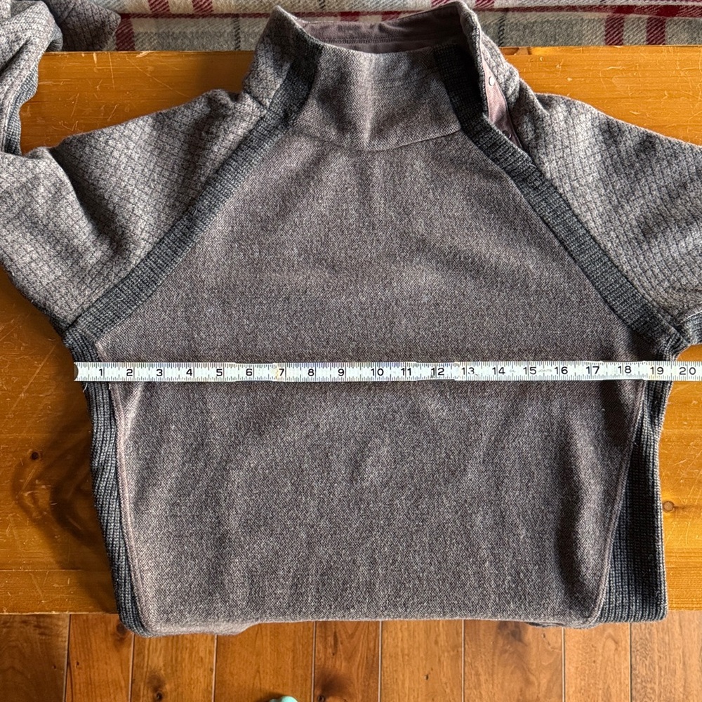 Prana Brandie Wool Blend Sweater in Weathered Wood - Picture 10 of 13